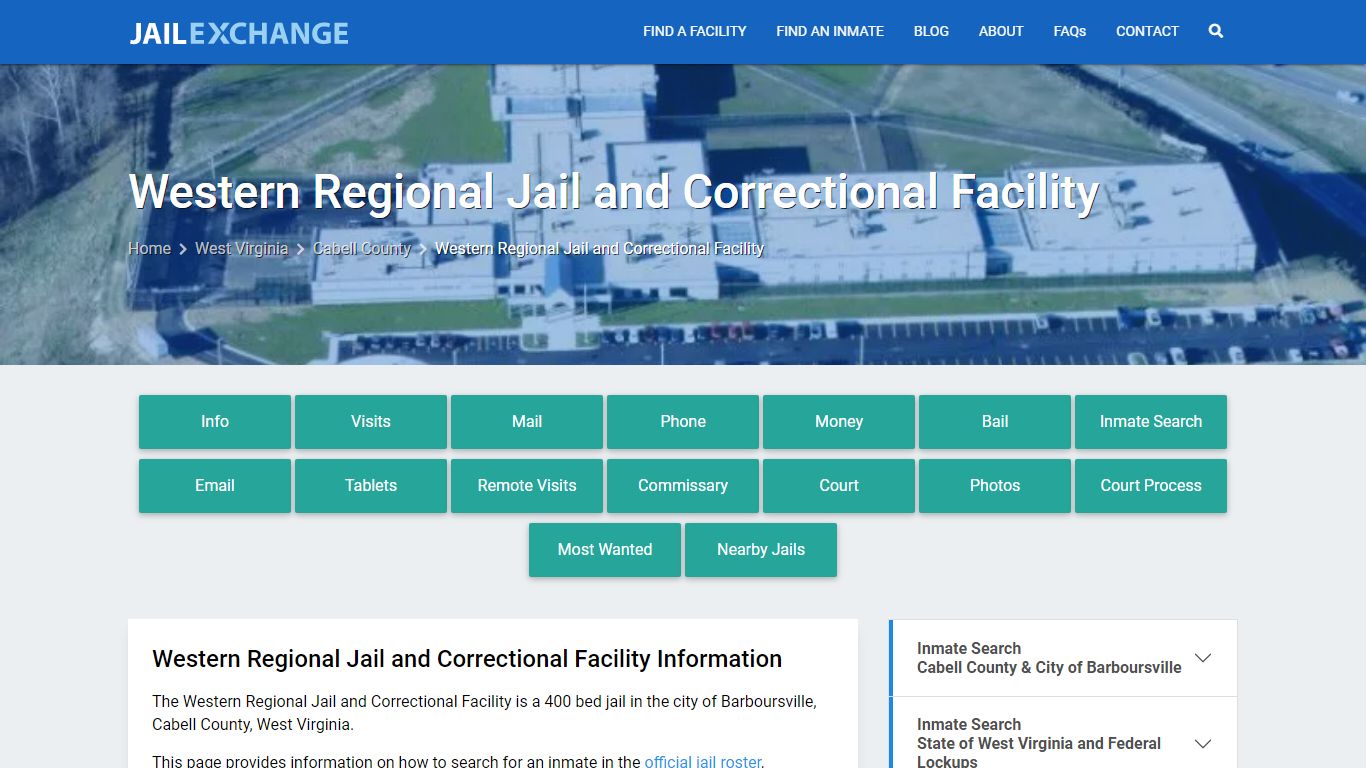 Western Regional Jail and Correctional Facility - Jail Exchange